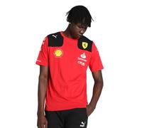 PUMA Scuderia Ferrari - Maglietta della Squadra Carlos Sainz 2023 - Rosso - Uomo - Taglia: S