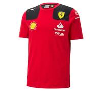 PUMA Scuderia Ferrari - Maglietta della Squadra Charles Leclerc 2023 - Rosso - Uomo - Taglia: L