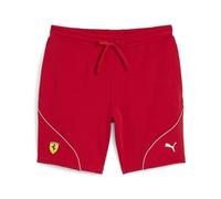 PUMA Scuderia Ferrari Race Fleece Shorts Pantaloncini, Rosso Corsa-ss24, M Uomo