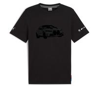 PUMA BMW MMS Ess Graphic Tee, Magliette Uomo, PUMA Black, L