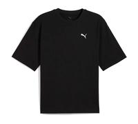 PUMA T-shirt boxy WARDROBE ESS da uomo, Abbigliamento, Nero, M M