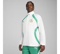 PUMA Senegal 2025 Pre-match Woven Jacket Men, Abbigliamento, Bianco/Sport Verde, L L