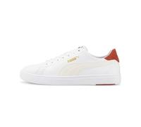 Puma Serve Pro Lite - Scarpe Da Ginnastica Unisex - Adulto, Bianco (Puma White-Marshmallow-Puma Team Gold-Chili Oil), 41 EU, Pair