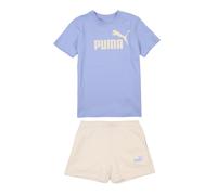 PUMA Completo T-shirt e shorts Essentials con logo No. 1 per ragazzi, Abbigliamento, Viola, 15-16Y 15-16Y