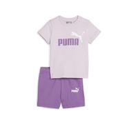 Puma Set maglietta e pantaloncini Minicats Unisex bambini e ragazzi Nebbia d'uva 92