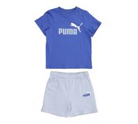 PUMA Completo T-shirt e shorts Minicats Essentials per bimbi ai primi passi, Abbigliamento, Blu, 9-12M 9-12M
