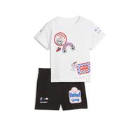 PUMA Set T-shirt e shorts BMW M MOTORSPORT Essentials per bimbi ai primi passi, Accessori, Nero, 6-9M 6-9M