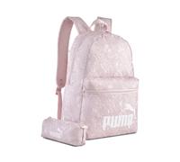 Puma Set Zaino e Astuccio Phase AOP Mauve Mist/Galactic Gray TU Rosa