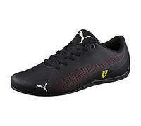 Puma SF Drift Cat 5 Ultra - Scarpe da Ginnastica Basse Unisex - Adulto, Nero (Puma Black-Rosso Corsa-puma Black 02), 44.5 EU
