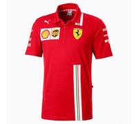 PUMA SF Team Polo, Rosso Corsa, M Uomo