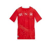Puma Switzerland Home 26 Jr - maglia calcio - ragazzo Red/White 164