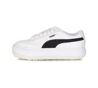 PUMA, ,Shoes ,Donna ,Bianco ,37 EU Scarpe Basse in Camoscio Mix Bianco/Nero
