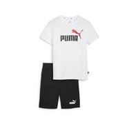 PUMA Short Jersey Set B, Tuta Sportiva Bambini e Ragazzi, Bianco-per Tutti i Tempi Rosso, 152