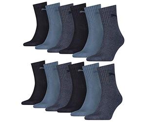 PUMA Short Sock Calzini (Pacco da 3) Unisex-Adulto