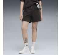 PUMA Shorts a vita alta Essentials 5" da donna, Nero, M M