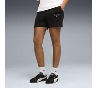 PUMA Shorts a Vita Alta Essentials Script 5" da Donna XL, Black