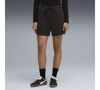 PUMA Shorts a vita alta HER da 5” da donna, Abbigliamento, Nero, M M