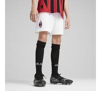 PUMA Shorts AC Milan 24/25 per ragazzi, Abbigliamento, Bianco/Rosso, 5-6Y 5-6Y