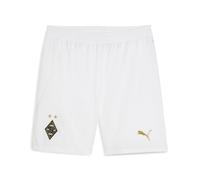 PUMA Shorts Borussia Mönchengladbach 125° anniversario da uomo, Sport, Bianco/Matte Oro, 3XL 3XL