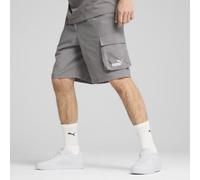 PUMA Shorts cargo in tessuto Essentials con logo N. 1 da 9" da uomo, Abbigliamento, Cast Iron, S S