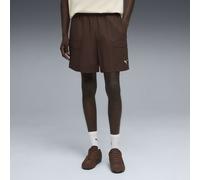 PUMA Shorts cargo WARDROBE ESS vestibilità comoda da 6" da uomo, Abbigliamento, Marrone, L L