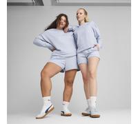 PUMA Shorts con logo ESS N. 1 da 4” da donna, Abbigliamento, Blu, L L