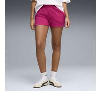 PUMA Shorts con logo Essentials Cat 4” da donna, Abbigliamento, Rosa, XL XL