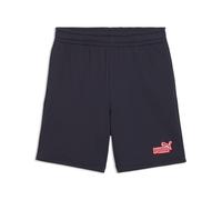PUMA Shorts con logo Essentials Lab dal taglio morbido per ragazzi, Accessori, Blu, 15-16Y 15-16Y