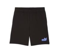 PUMA Shorts con logo Essentials Lab dal taglio morbido per ragazzi, Accessori, Nero, 7-8Y 7-8Y