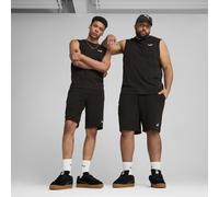 PUMA Ess No. 1 Logo Shorts 10", Pantaloncini Lavorati a Maglia Uomo, PUMA Black, XXL