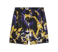 PUMA Shorts con stampa integrale Rival Rage da uomo, Sport, Violet/Aop, XS XS
