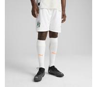 PUMA Shorts Costa d'Avorio 2025 da uomo, Abbigliamento, Bianco/Dark Myrtle, 3XL 3XL
