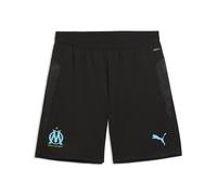 PUMA Shorts da allenamento Olympique de Marseille da uomo, Accessori, Nero, S S