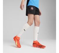 PUMA Shorts da allenamento Olympique de Marseille per ragazzi, Abbigliamento, Nero, 7-8Y 7-8Y