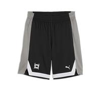 PUMA Shorts da Basket in Mesh Fundamentals 8" da Uomo 3XL, Black