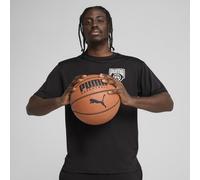 PUMA Shorts da basket Posterize da uomo, Abbigliamento, Nero, XS XS