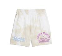 PUMA Shorts da basket What The Fun dal taglio morbido unisex, Accessori, Bianco, 3XL 3XL