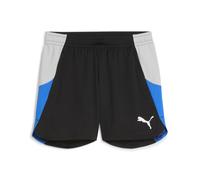 PUMA Shorts da calcio IndividualBLAZE da donna, Sport, Nero/Cool Light Grigio/Racing Blu, L L