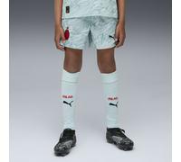 PUMA Shorts da portiere AC Milan 25/26 per ragazzi, Abbigliamento, Modern Mint/Rosso, 13-14Y 13-14Y