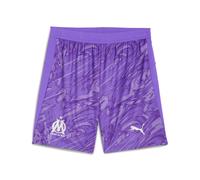 PUMA Shorts da portiere Olympique de Marseille 25/26 da uomo, Sport, Dark Amethyst/Bianco, M M