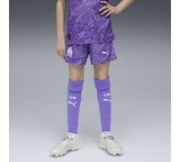 PUMA Shorts da portiere Olympique de Marseille 25/26 per ragazzi, Abbigliamento, Viola, 5-6Y 5-6Y