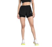 PUMA Shorts da Running 2 in 1 Velocity 3" da Donna XXL, Black