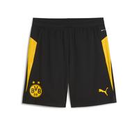 PUMA Shorts da training Borussia Dortmund da uomo, Sport, Nero/Faster Giallo, S S