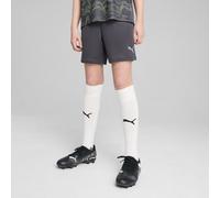 PUMA Shorts da training individualFINAL per ragazzi, Abbigliamento, Galactic Grigio/Giallo Alert, 11-12Y 11-12Y