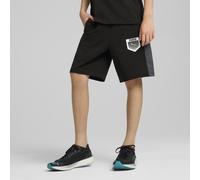 PUMA Shorts della tuta Active Sports Graphic per ragazzi, Abbigliamento, Nero, 7-8Y 7-8Y
