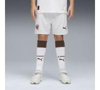 PUMA Shorts FC St. Pauli 25/26 per ragazzi, Abbigliamento, Bianco/Espresso Marrone, 3-4Y 3-4Y