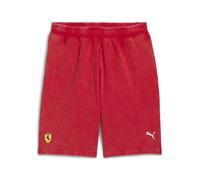 PUMA Shorts felpati Scuderia Ferrari Sportswear da uomo, Accessori, Rosso, XS XS