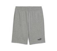 PUMA Shorts in Felpa con Logo Ess N. 1 per Ragazzi 164, Medium Gray Heather