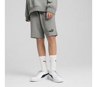 PUMA Shorts in felpa con logo ESS N. 1 per ragazzi, Abbigliamento, Medium Grigio Heather, 11-12Y 11-12Y