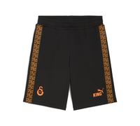 PUMA Shorts in felpa Galatasaray SK KING da uomo, Sport, Nero/Rosso Rhythm/Intense Arancione, XS XS